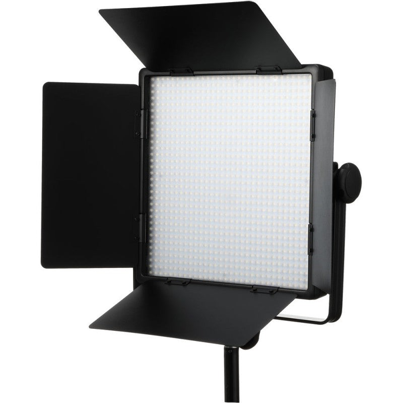 Godox LED1000D II LED-Flächenleuchte – 1000 W, 4400 Lux, 5600 K – Dimmbar, LCD – Schwarz