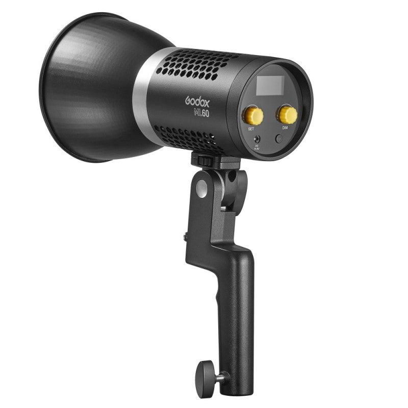 Godox ML60 LED-Videoleuchte – 60 W, dimmbar, 5600–6500 K, CRI 96