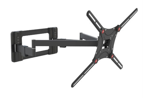 Barkan Mounting Systems Barkan WH 464L-SW – Wandhalterung, schwenkbar, neigbar, für 13–90", VESA 75×75–600×400, bis 60 kg, schwarz