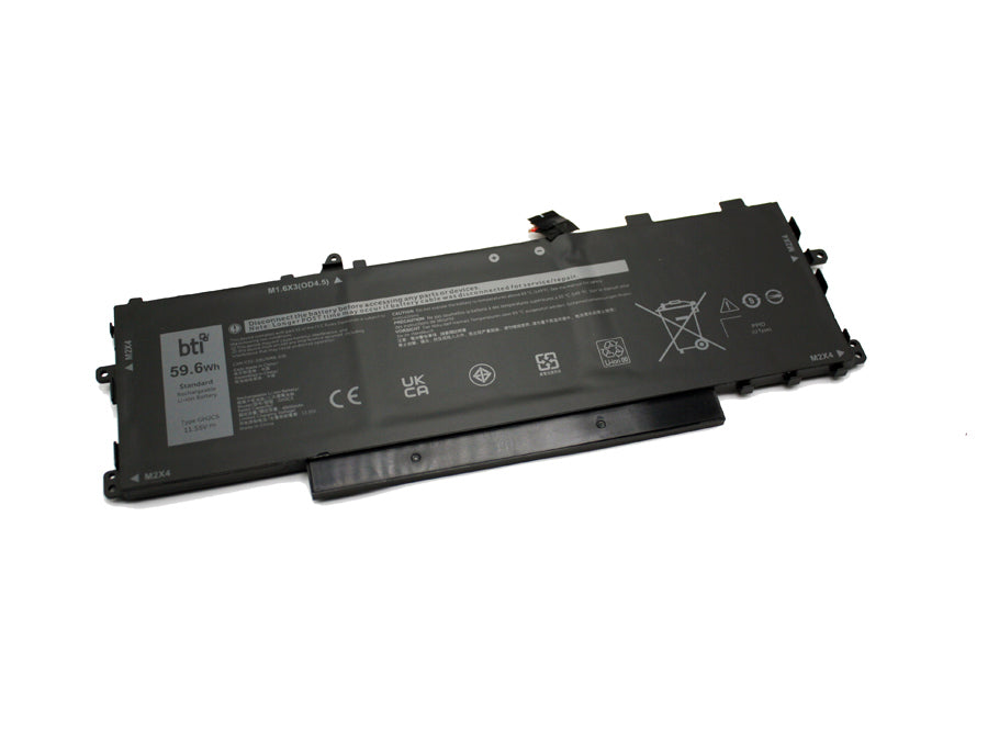 BTI Notebook-Akku – für Dell Latitude 9420 2-in-1 – 59 Wh, 11,55 V (3 Zellen) – Schwarz