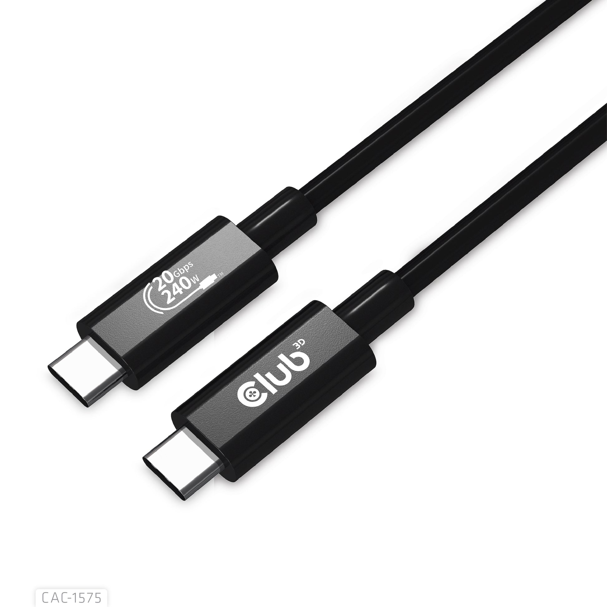 CLUB3D Club 3D – USB-Kabel, USB-C zu USB-C, 2 m, USB4, Lade-/Datenkabel