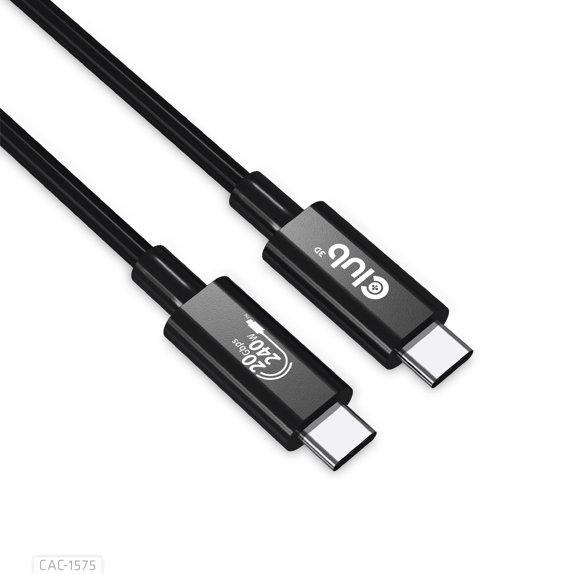CLUB3D Club 3D – USB-Kabel, USB-C zu USB-C, 2 m, USB4, Lade-/Datenkabel