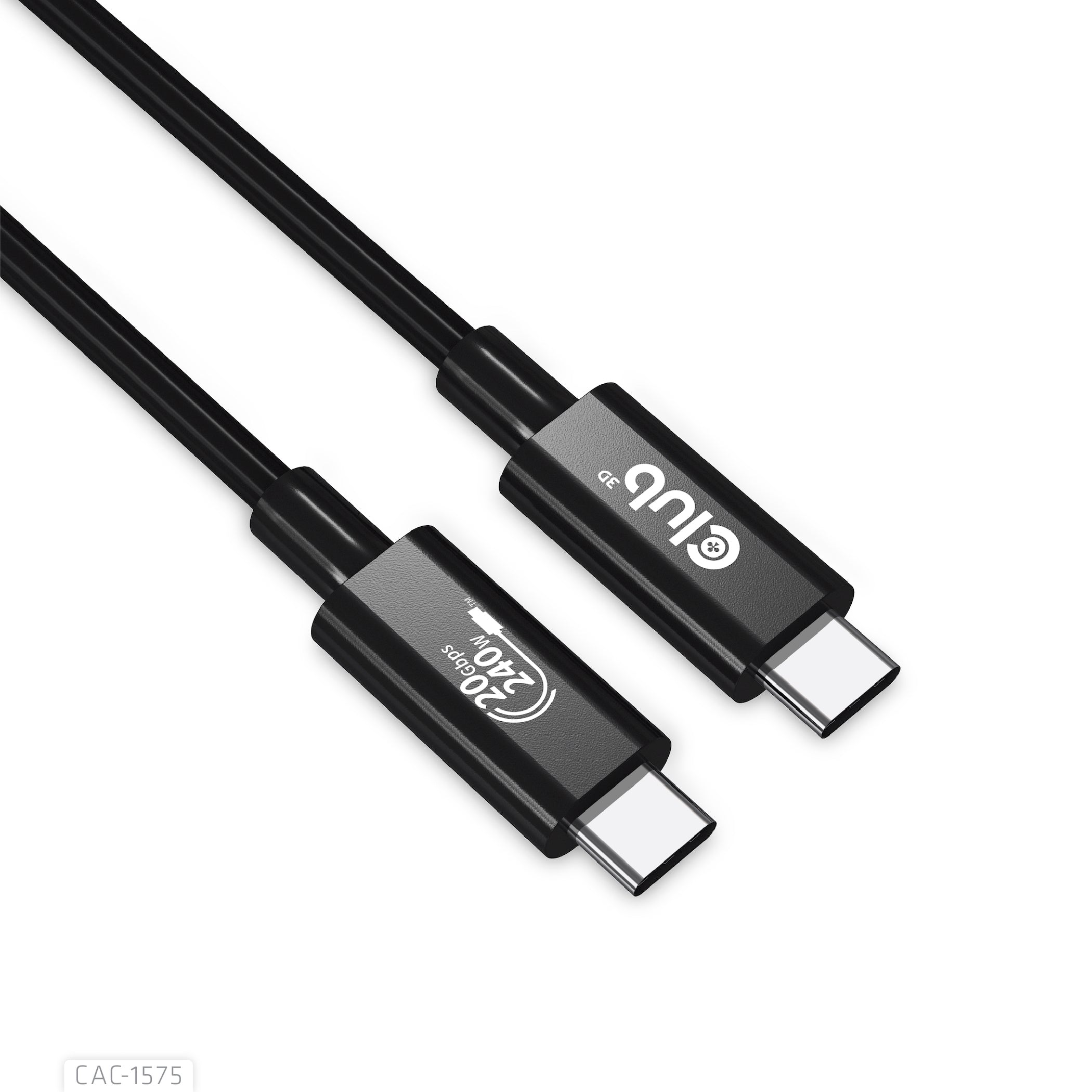 CLUB3D Club 3D – USB-Kabel, USB-C zu USB-C, 2 m, USB4, Lade-/Datenkabel