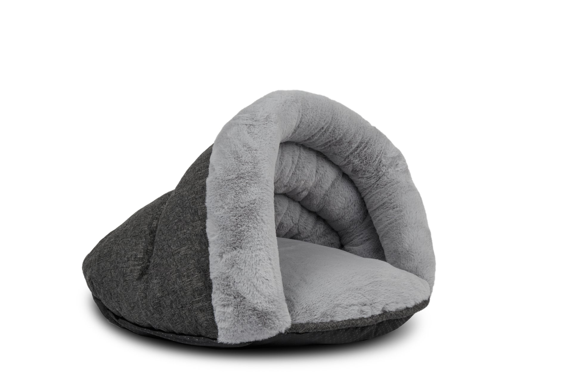 TrendPet LunaSuite Haustierbett – 50 × 30 cm, abwaschbarer Bezug, dunkelgrau