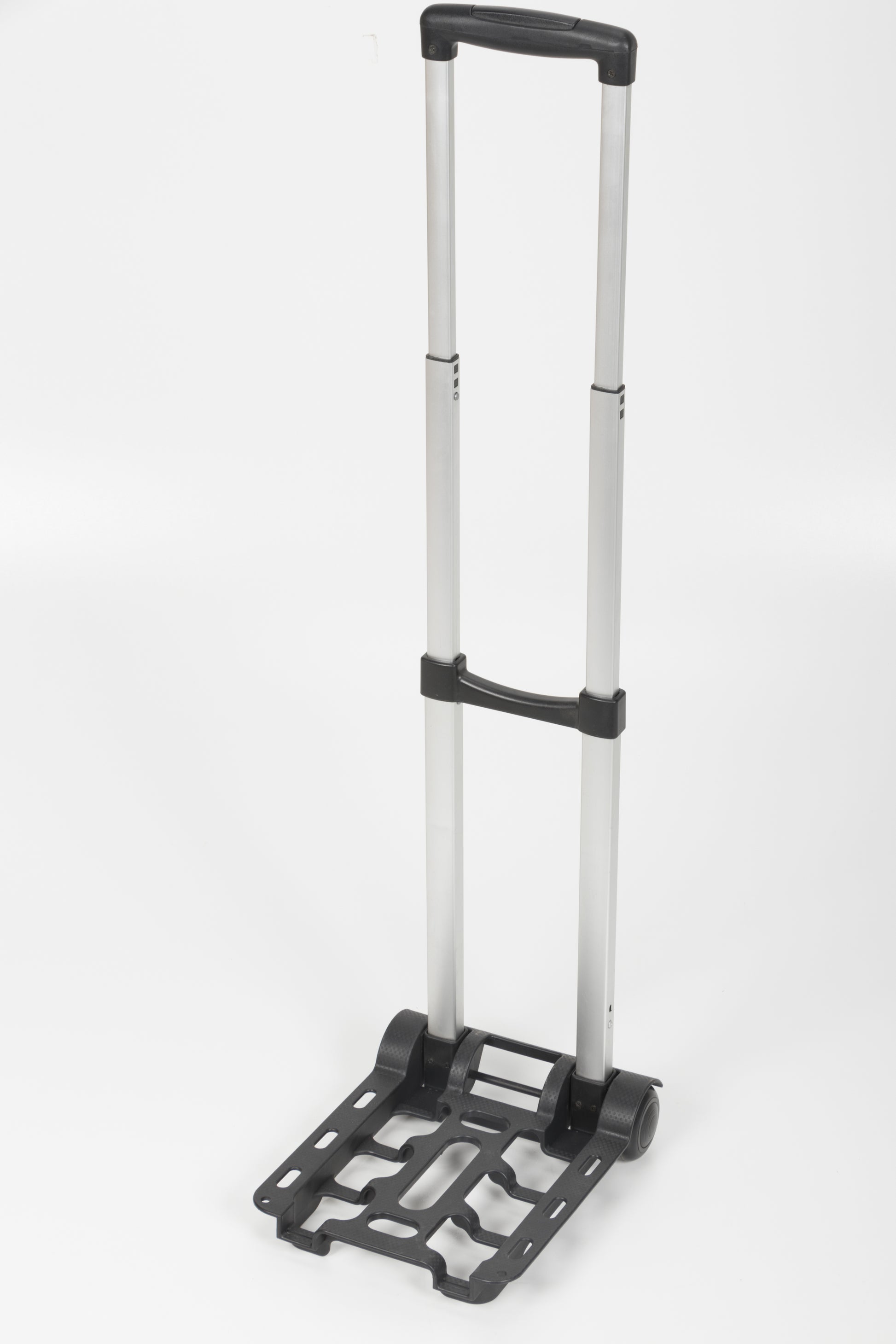 TrendPet Haustier-Trolley – mit Lenkrolle – für Hund – 47 × 50 × 31 cm – Silber/Schwarz – Aluminium – 1 Stk.