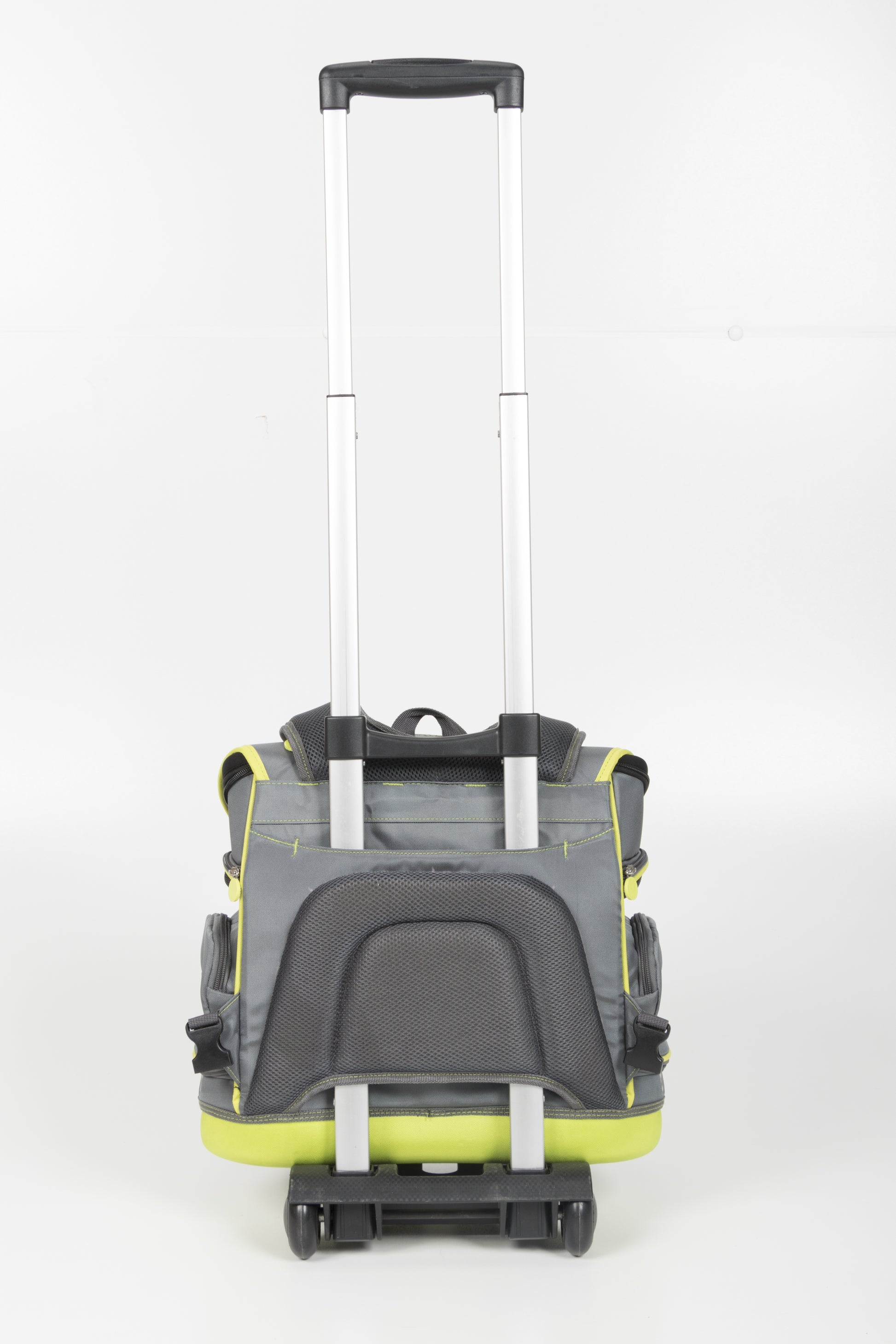 TrendPet Haustier-Trolley – mit Lenkrolle – für Hund – 47 × 50 × 31 cm – Silber/Schwarz – Aluminium – 1 Stk.