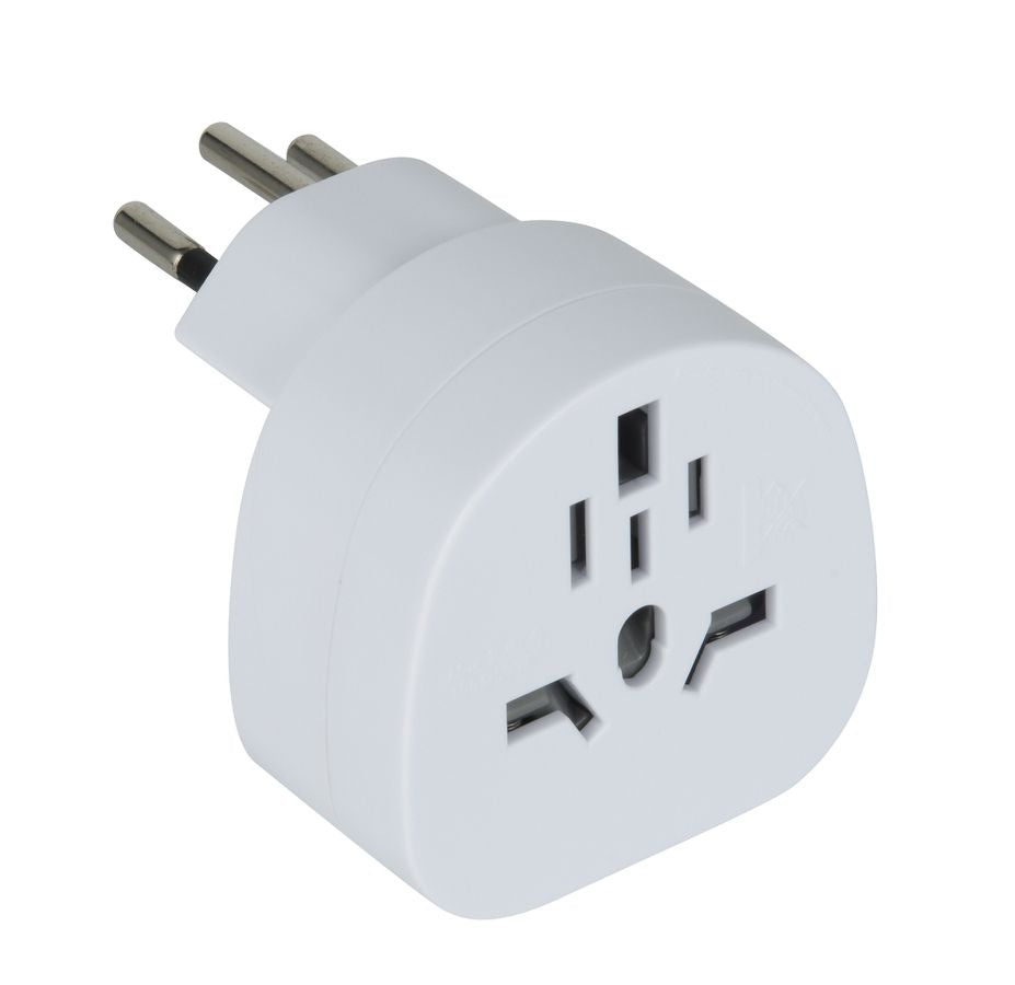 M. Schönenberger Schönenberger – Reiseadapter – von Schweiz nach Australien/Grossbritannien/USA und andere – geerdet – 230 V, 2500 W