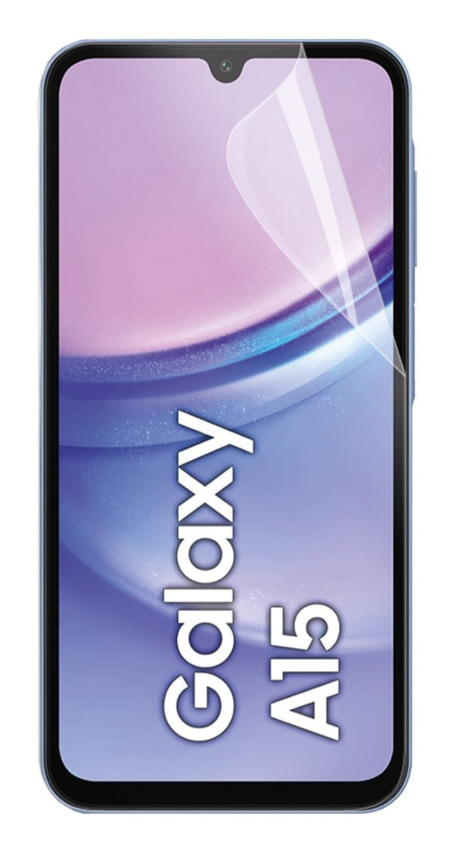 Mobilis Displayschutz – für Samsung Galaxy A15 – Transparent – Stossfest (IK06)