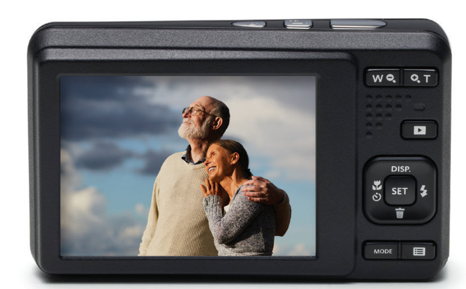 Kodak Pixpro FZ55RD – Kompaktkamera, 16 MP 1/2,3", 1080p, 5× optischer Zoom, Rot