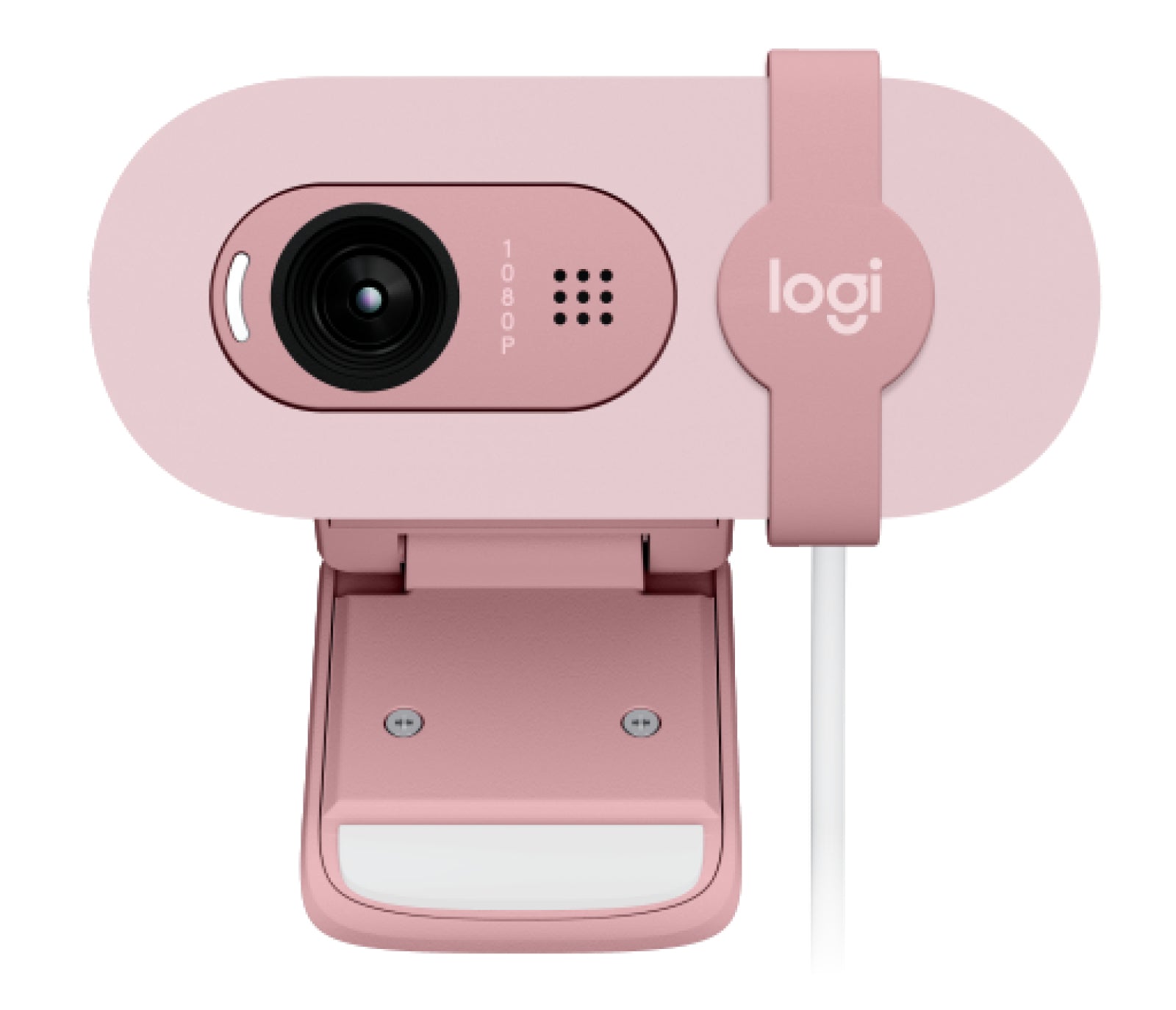 Logitech Brio 100 – Webcam – Full HD 1080p, USB, Rosa