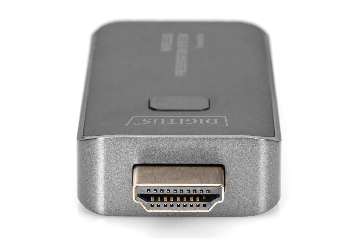 Digitus Sender – 1920×1080, kabellos, HDMI – für Click & Present Mini (DS-55319) – Schwarz