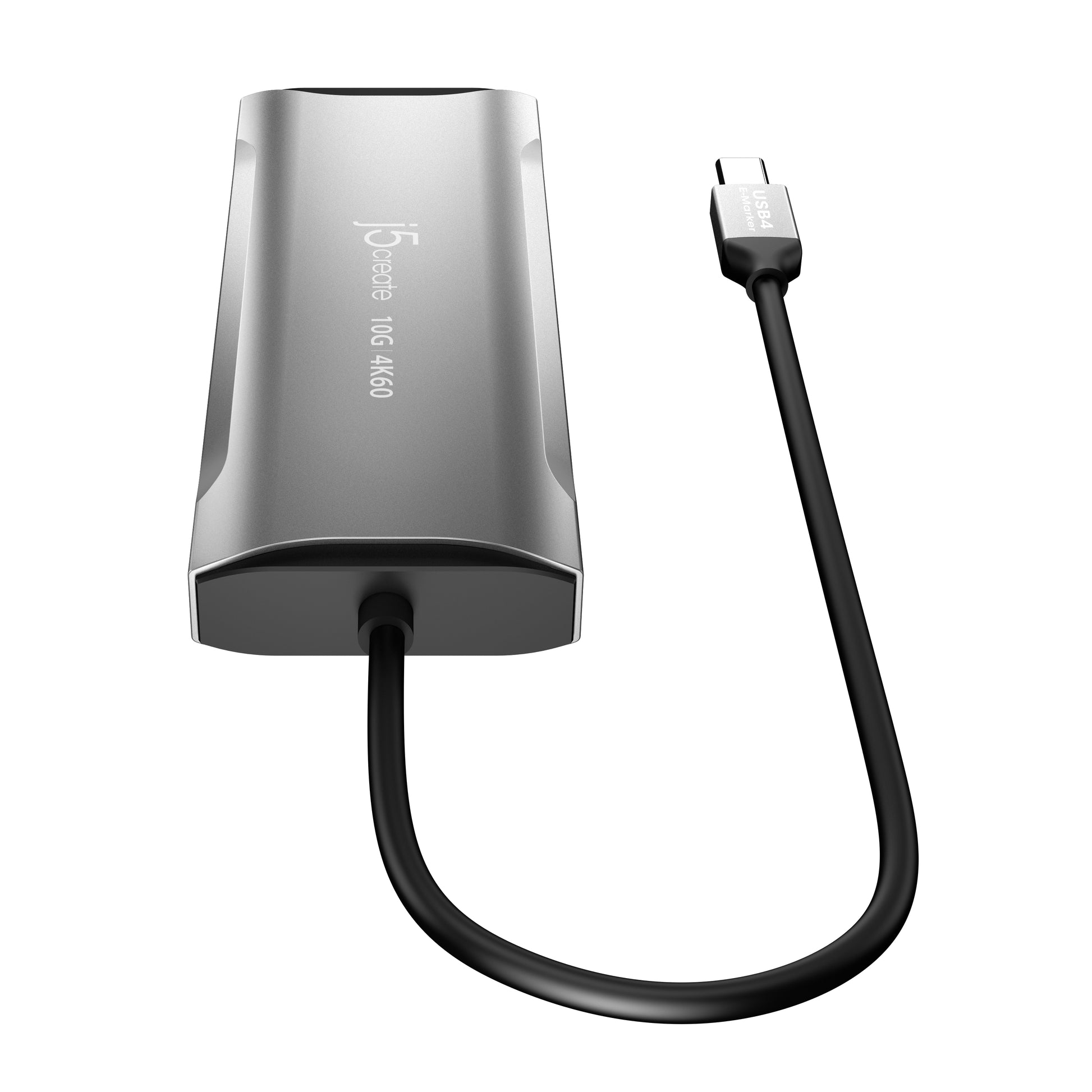j5create JCD393-N Multiport-Adapter – USB-C, 1× HDMI, 2× USB-A, 2× USB-C, 100 W PD, GbE, SD/microSD