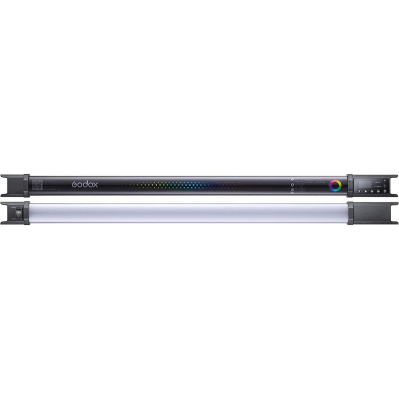 Godox TL60 Leuchtstab – RGB, 2700–6500 K, dimmbar, LCD, 1500 Lux, 0,75 m – 2er-Pack