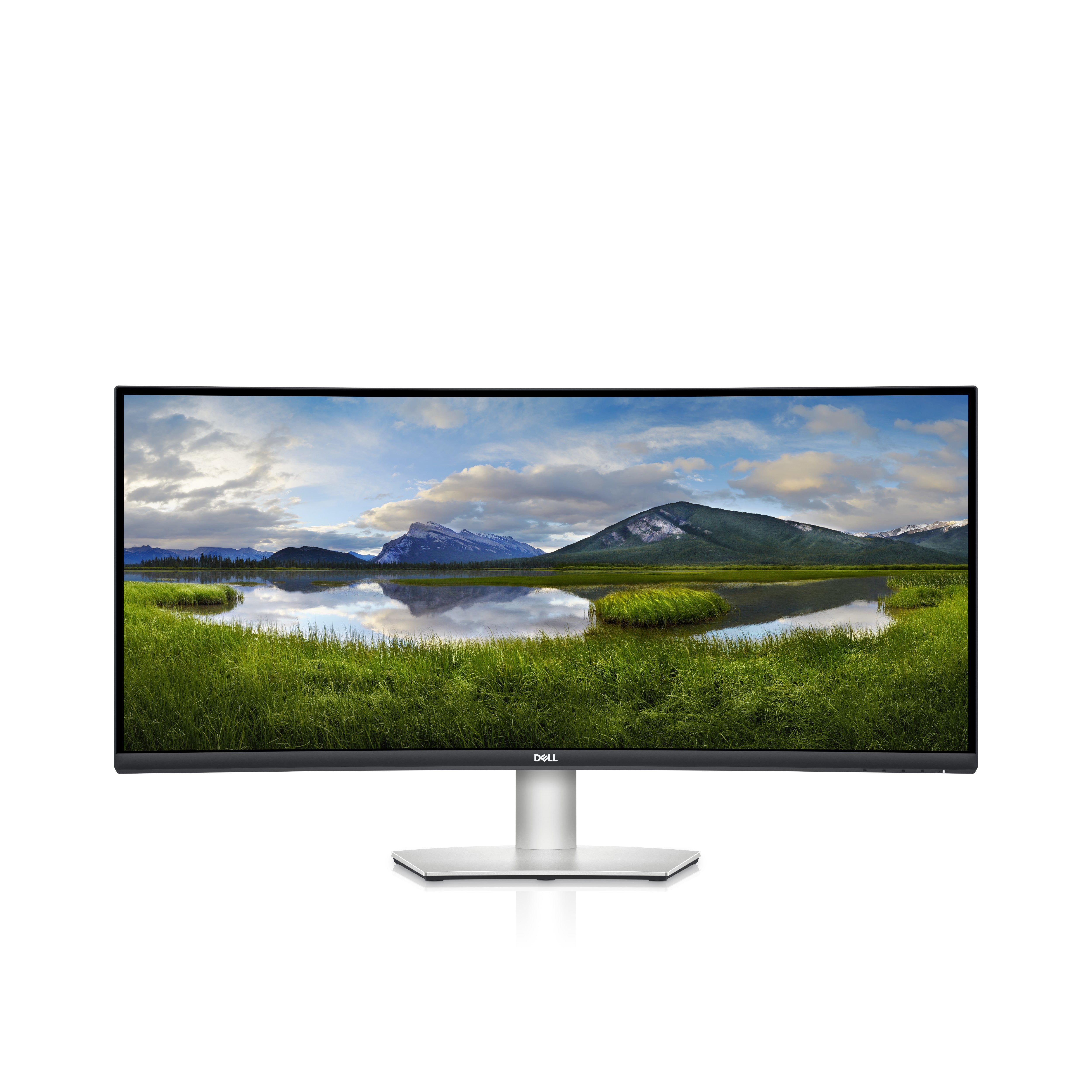 DELL S3423Dwc – Monitor, 34,1" 3440 × 1440 (Wide Quad HD), VA, 100 Hz, 350 cd/m², USB-C, KVM, Gebogen, Schwarz