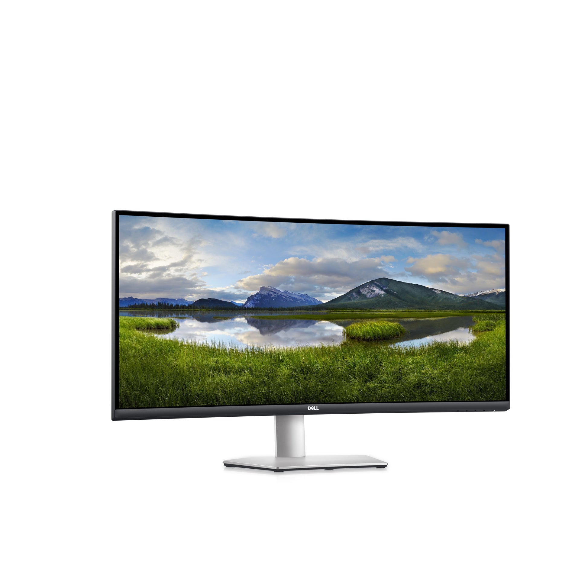 DELL S3423Dwc – Monitor, 34,1" 3440 × 1440 (Wide Quad HD), VA, 100 Hz, 350 cd/m², USB-C, KVM, Gebogen, Schwarz
