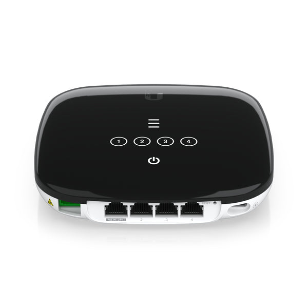 Ubiquiti UFiber WiFi6 – GPON CPE, Wi-Fi 6, bis 1000 Mbit/s, 4x RJ-45 (1G), SC