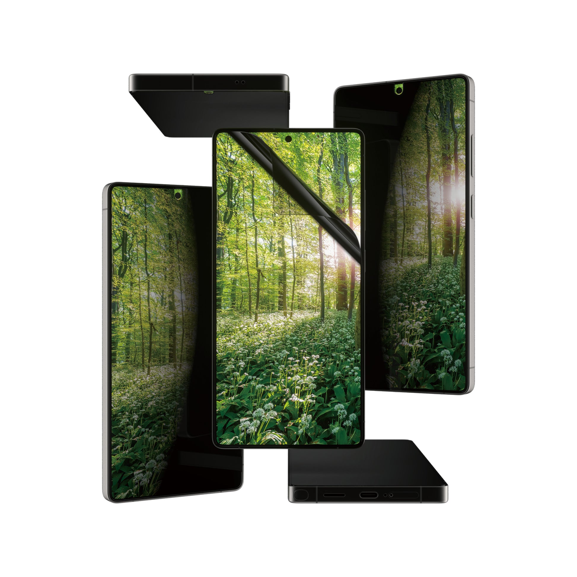 PanzerGlass Displayschutzfolie – für Samsung Galaxy S25 Ultra – Ultra‑Wide Fit, Antibakteriell