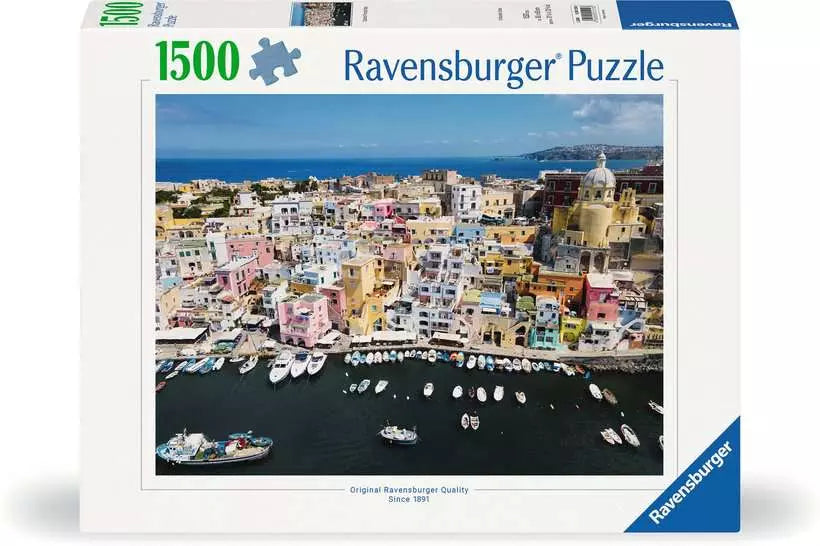 Ravensburger Puzzle Procida (Italien) – 1'500 Teile – 80 × 60 cm – ab 14 Jahren