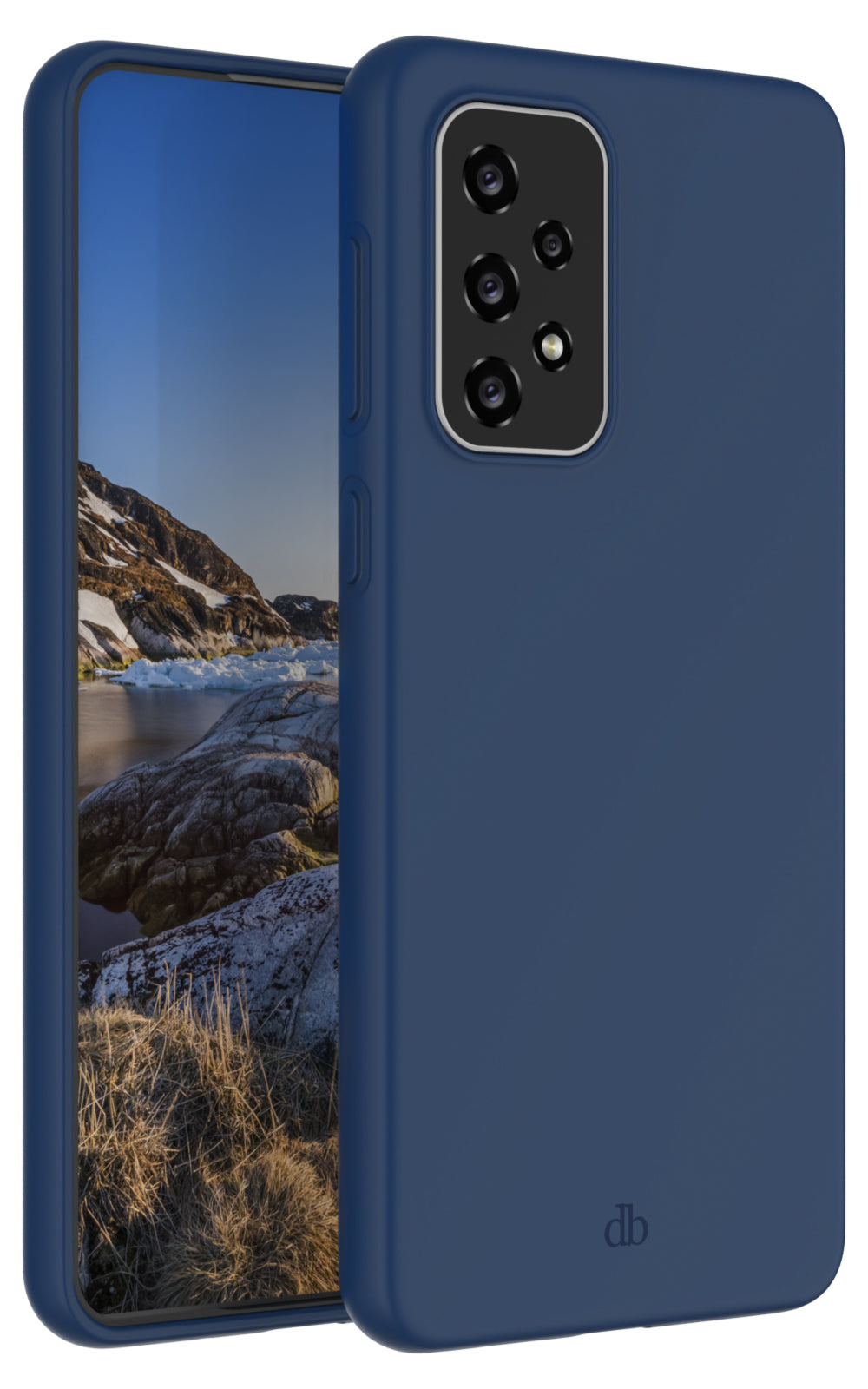 dbramante1928 Greenland – Backcover – für Samsung Galaxy A33 5G, Pacific Blue, bis 1,2 m sturzsicher