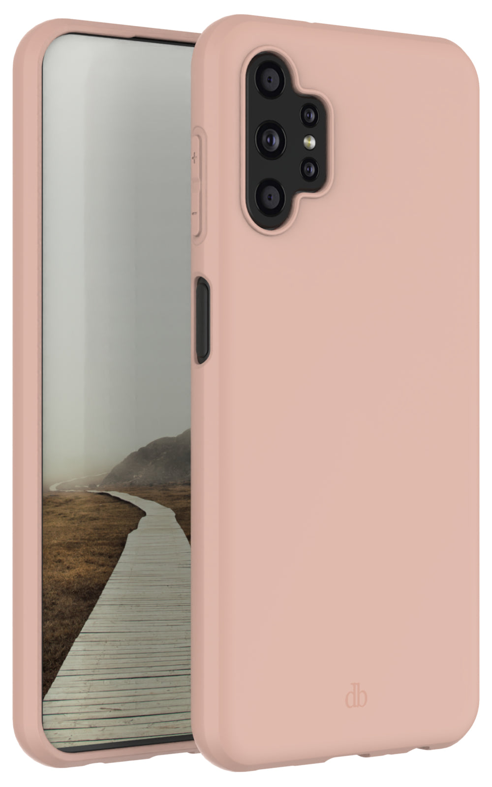 dbramante1928 Greenland – Backcover – für Samsung Galaxy A13, Pink Sand, bis 1,2 m sturzsicher