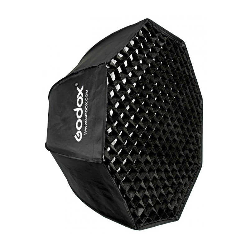 Godox SB-FW95 Softbox (Achteck) 95 cm – Bowens-Mount, mit Grid