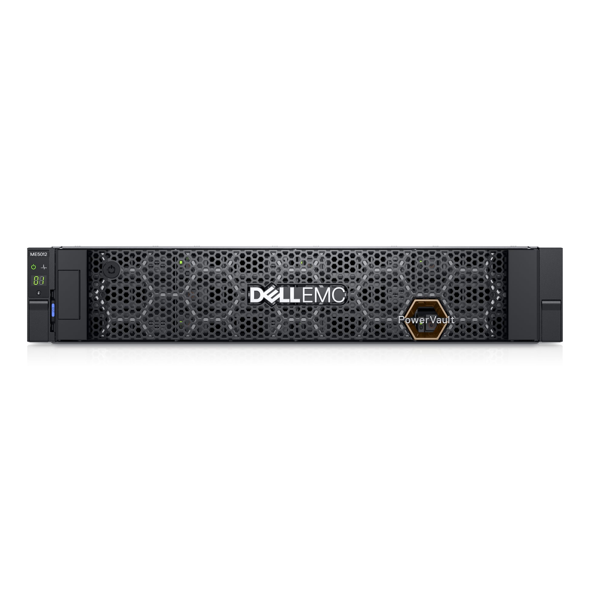 DELL PowerVault ME5012 – 12-Bay Rack 2U SAN – redundantes Netzteil, 24 TB HDD vorinstalliert, für 3,5" HDD/SSD