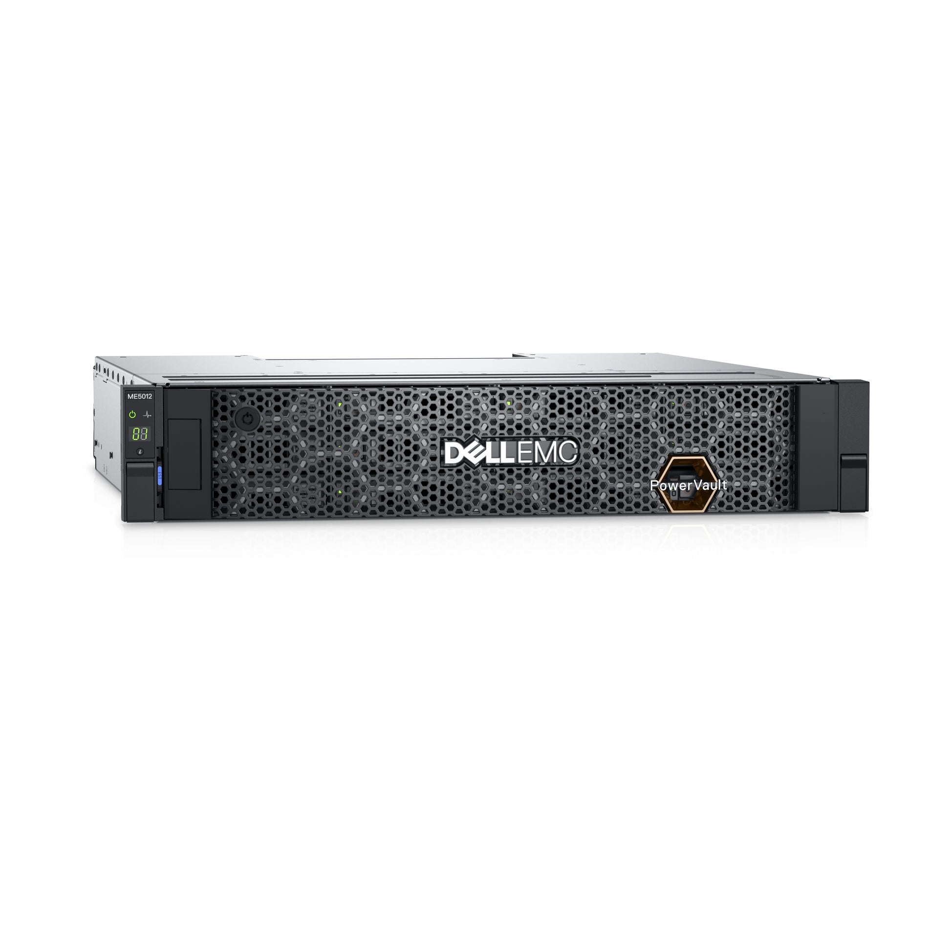 DELL PowerVault ME5012 – 12-Bay Rack 2U SAN – redundantes Netzteil, 24 TB HDD vorinstalliert, für 3,5" HDD/SSD