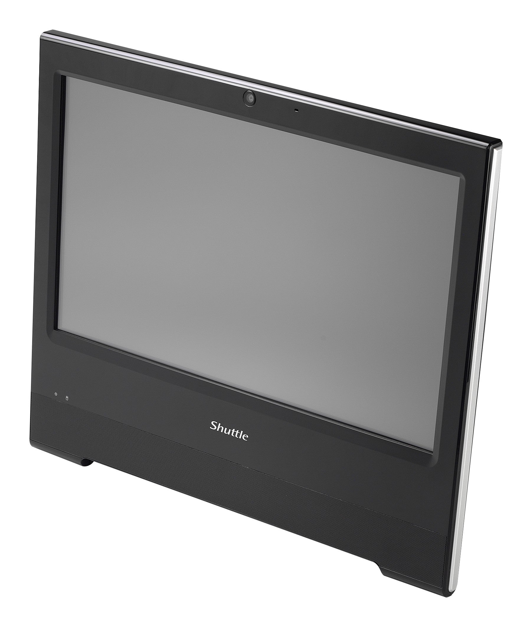 Shuttle X50V8 15,6" POS All-in-One – HD Touch, Intel Celeron 5205U, 4 GB RAM, 120 GB SSD, ohne OS, Schwarz