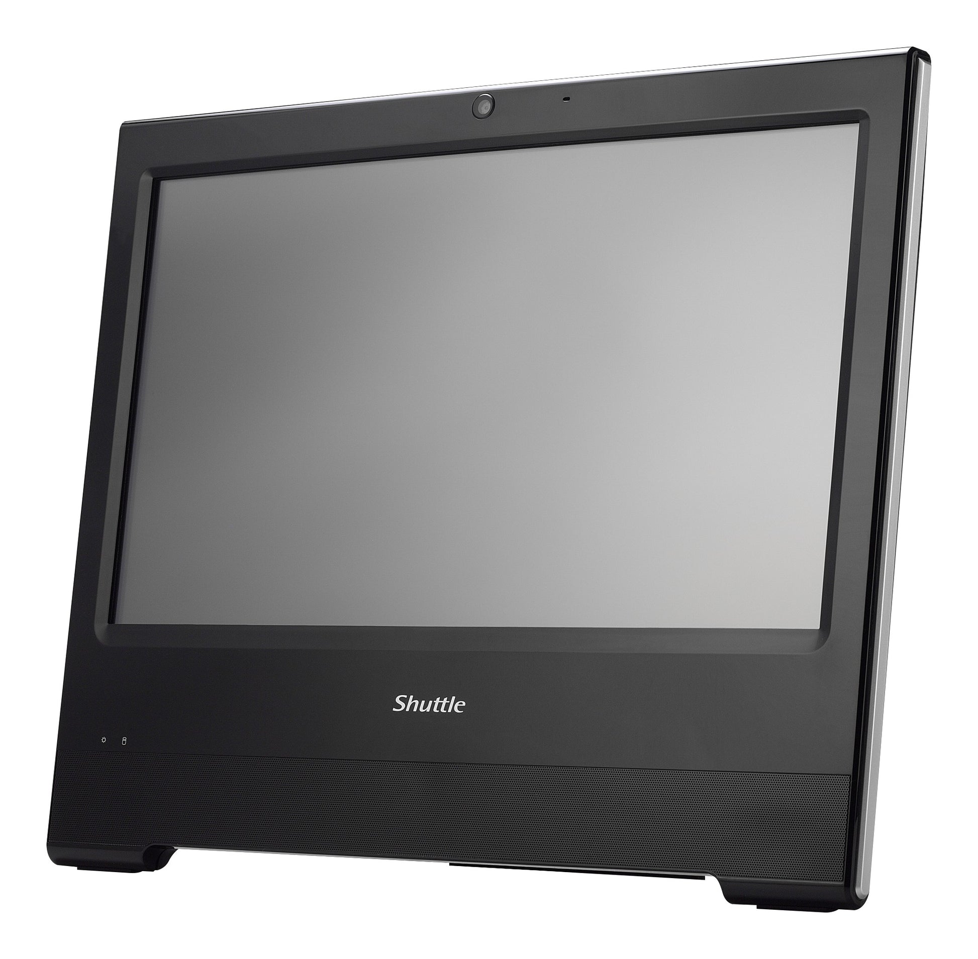 Shuttle X50V8 15,6" POS All-in-One – HD Touch, Intel Celeron 5205U, 4 GB RAM, 120 GB SSD, ohne OS, Schwarz