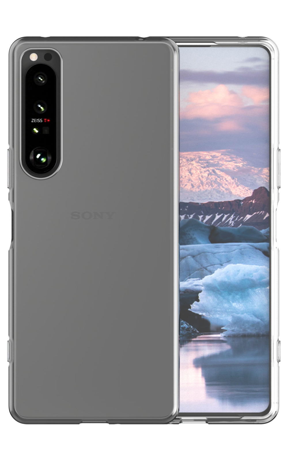 dbramante1928 Greenland Backcover – für Sony Xperia 1 Mark IV, Recycling-Kunststoff, transparent