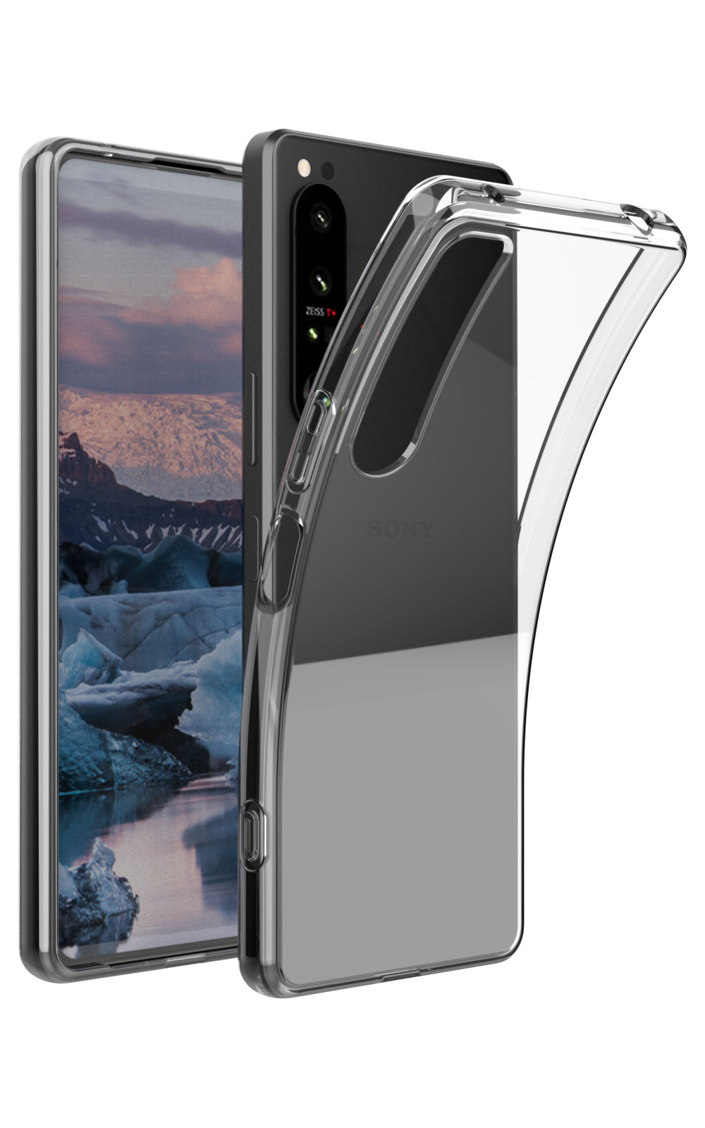 dbramante1928 Greenland Backcover – für Sony Xperia 1 Mark IV, Recycling-Kunststoff, transparent