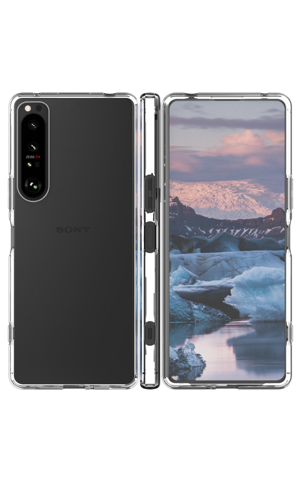 dbramante1928 Greenland Backcover – für Sony Xperia 1 Mark IV, Recycling-Kunststoff, transparent