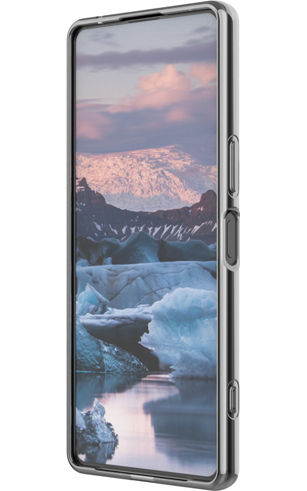 dbramante1928 Greenland Backcover – für Sony Xperia 1 Mark IV, Recycling-Kunststoff, transparent