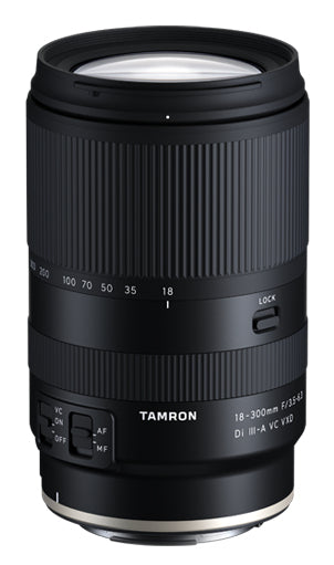 Tamron 18–300 mm f/3,5–6,3 Di III-A VC Objektiv – für Canon RF (APS-C) – 67 mm Filter