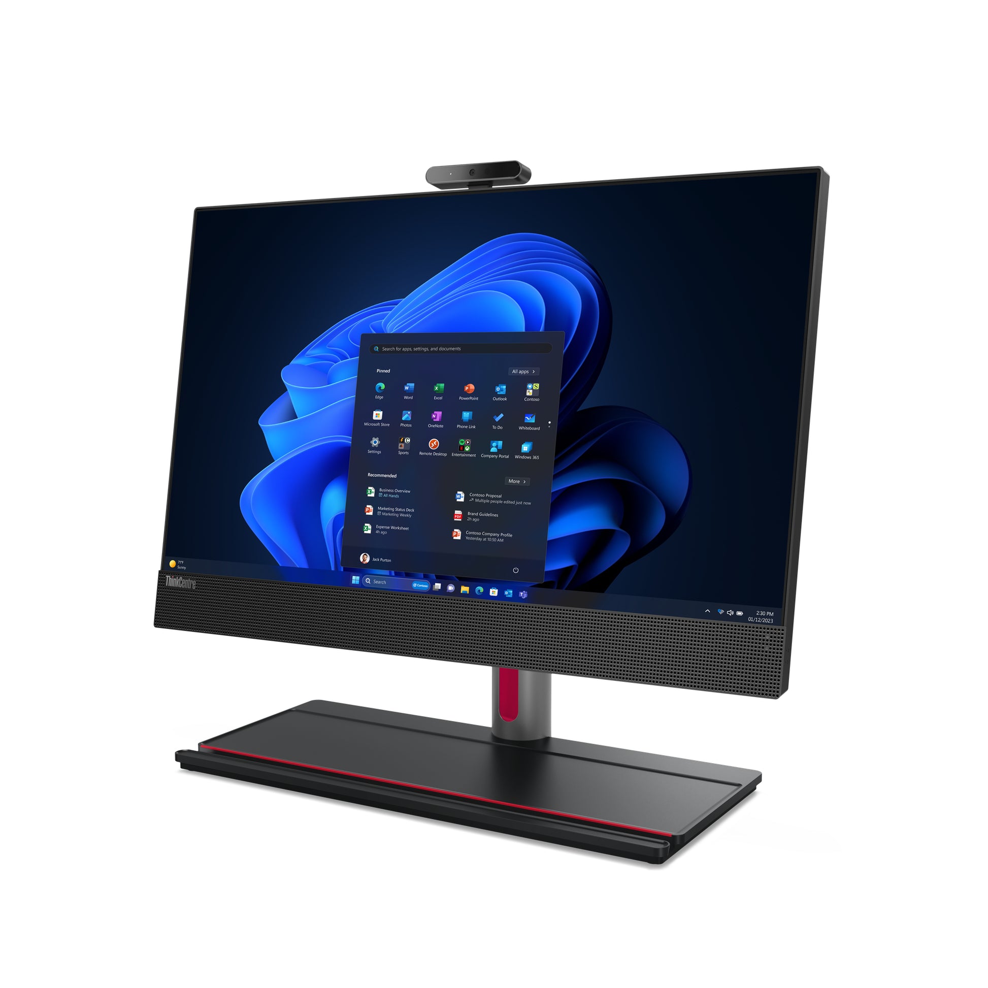 Lenovo All-in-One – 23,8" Full HD, Intel Core i5-14500, 16 GB RAM, 512 GB SSD, Windows 11 Pro