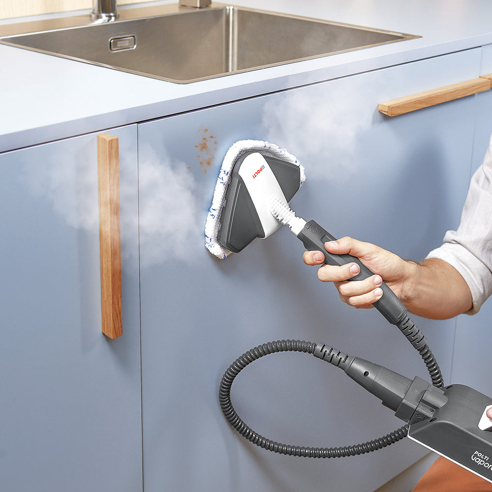 Polti PAEU0400 – Wischbezug, Schwarz, Weiss – für SV660, SV650, SV620 und andere, 3 Stück