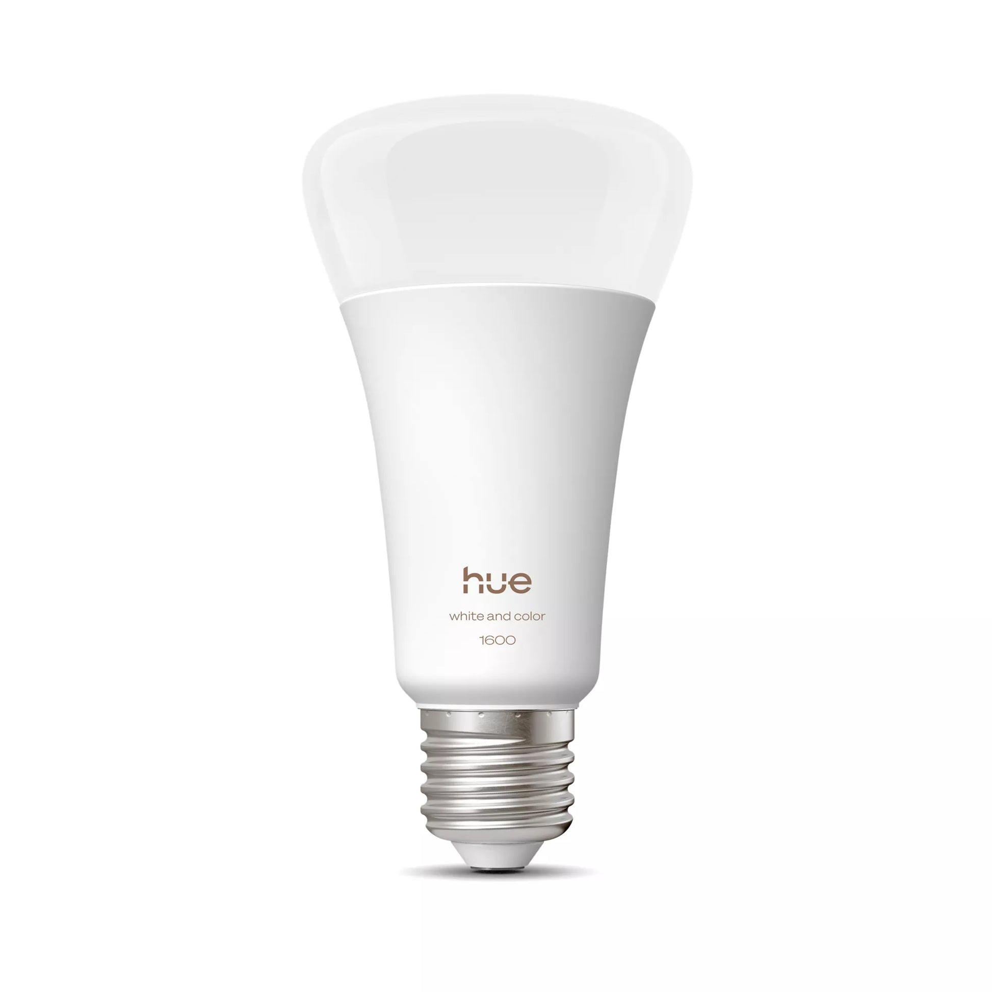 Philips by Signify Philips Hue Smart-Leuchtmittel E27 – RGB+CCT, 1600 lm, 11,8 W – für Amazon Alexa, Google Assistant