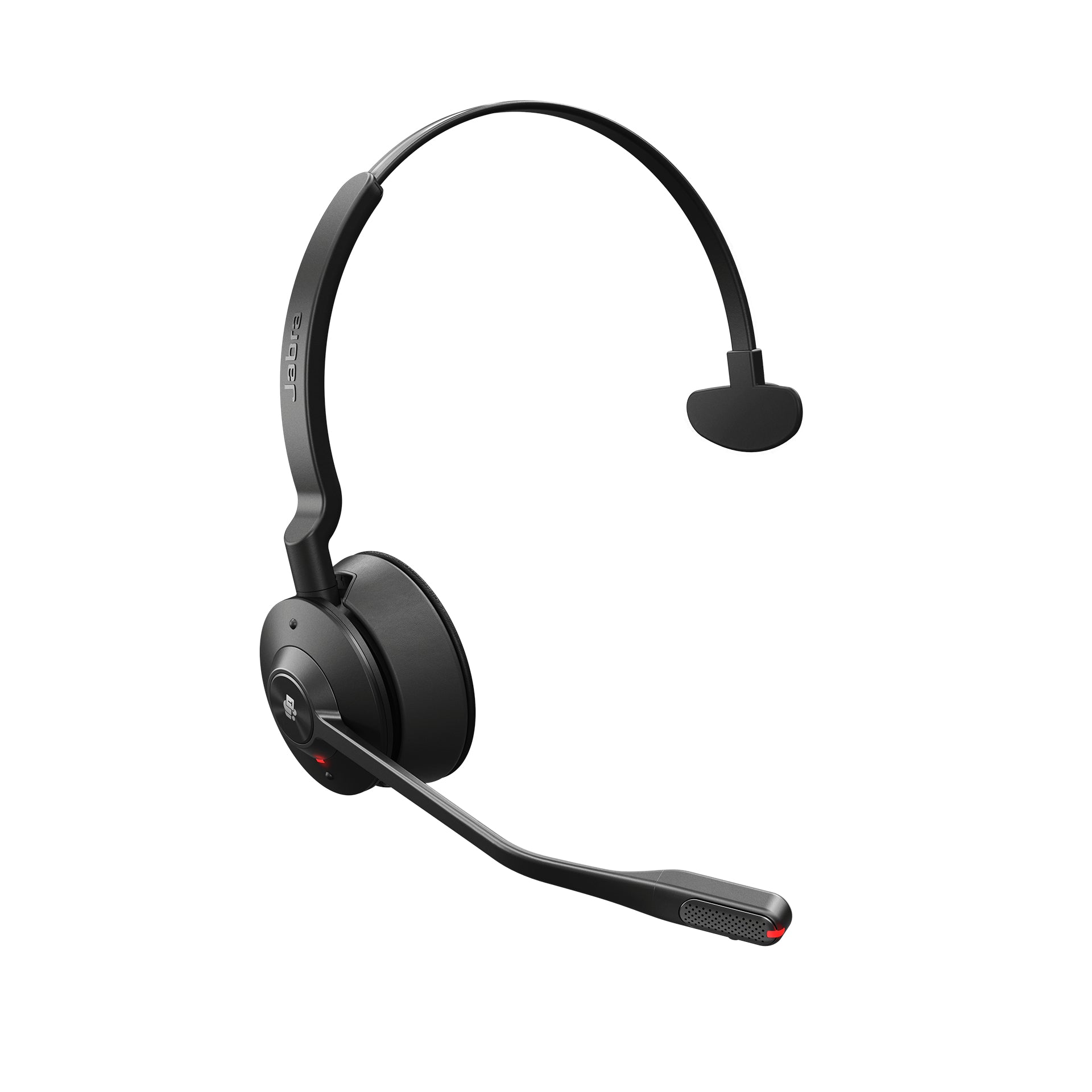 Jabra Engage 55 Mono Office-Headset – On-Ear, DECT, mit USB-A-Dongle, Schwarz/Titan