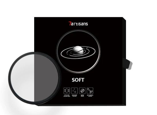 7Artisans BM-72mm Black Mist Objektivfilter – 72 mm (1/8), wasser-/öl-/kratzfest – für 72-mm-Objektive