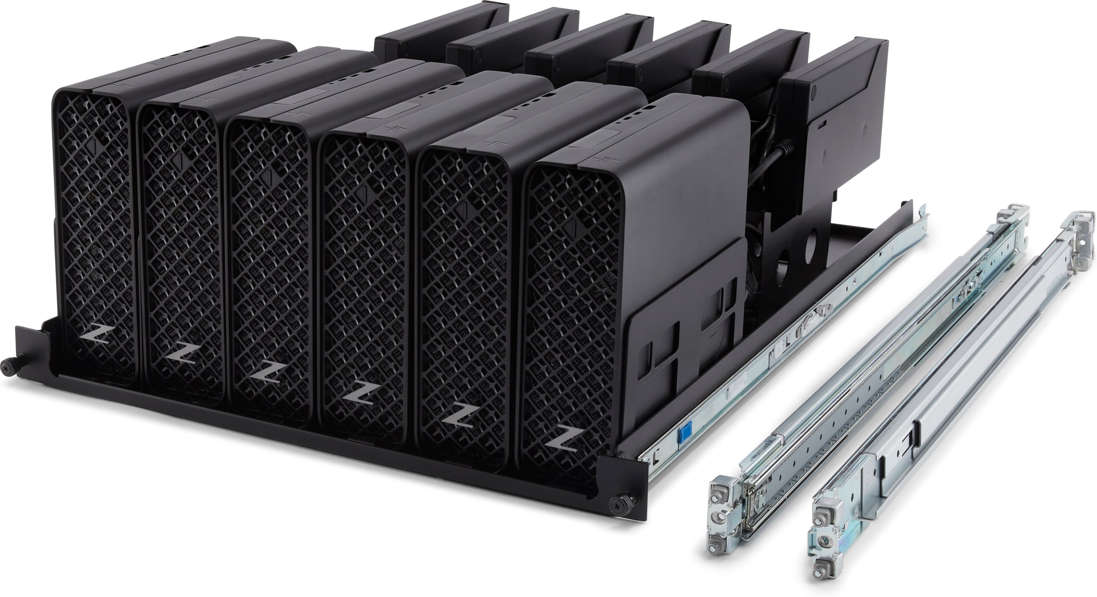 HP Z2 Mini G9 – Rackschienen-Kit – für Z2 Mini G9, Schwarz