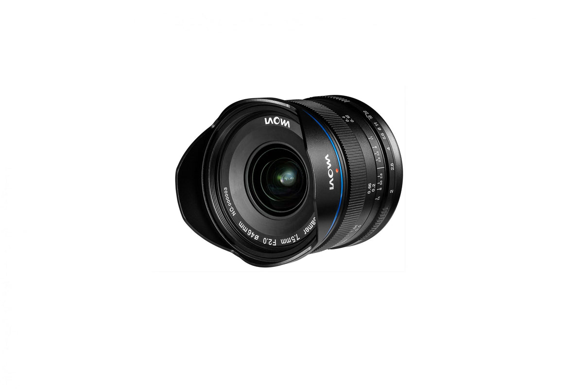 Laowa 7,5 mm f/2 MFT Weitwinkelobjektiv – manuell – 46 mm Filter