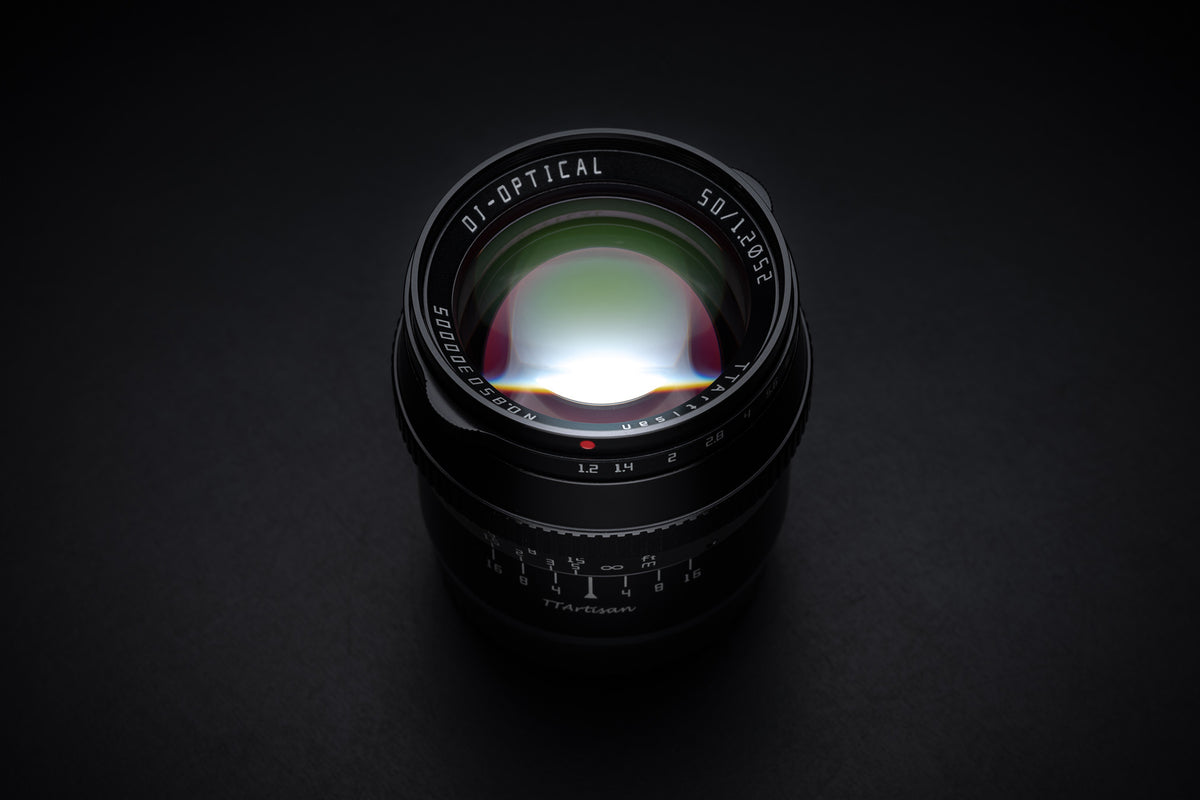 TTArtisan A06B-E 50mm f/1.2 Objektiv – Sony E-Mount – für Sony A5000, A5100, A6000 und andere