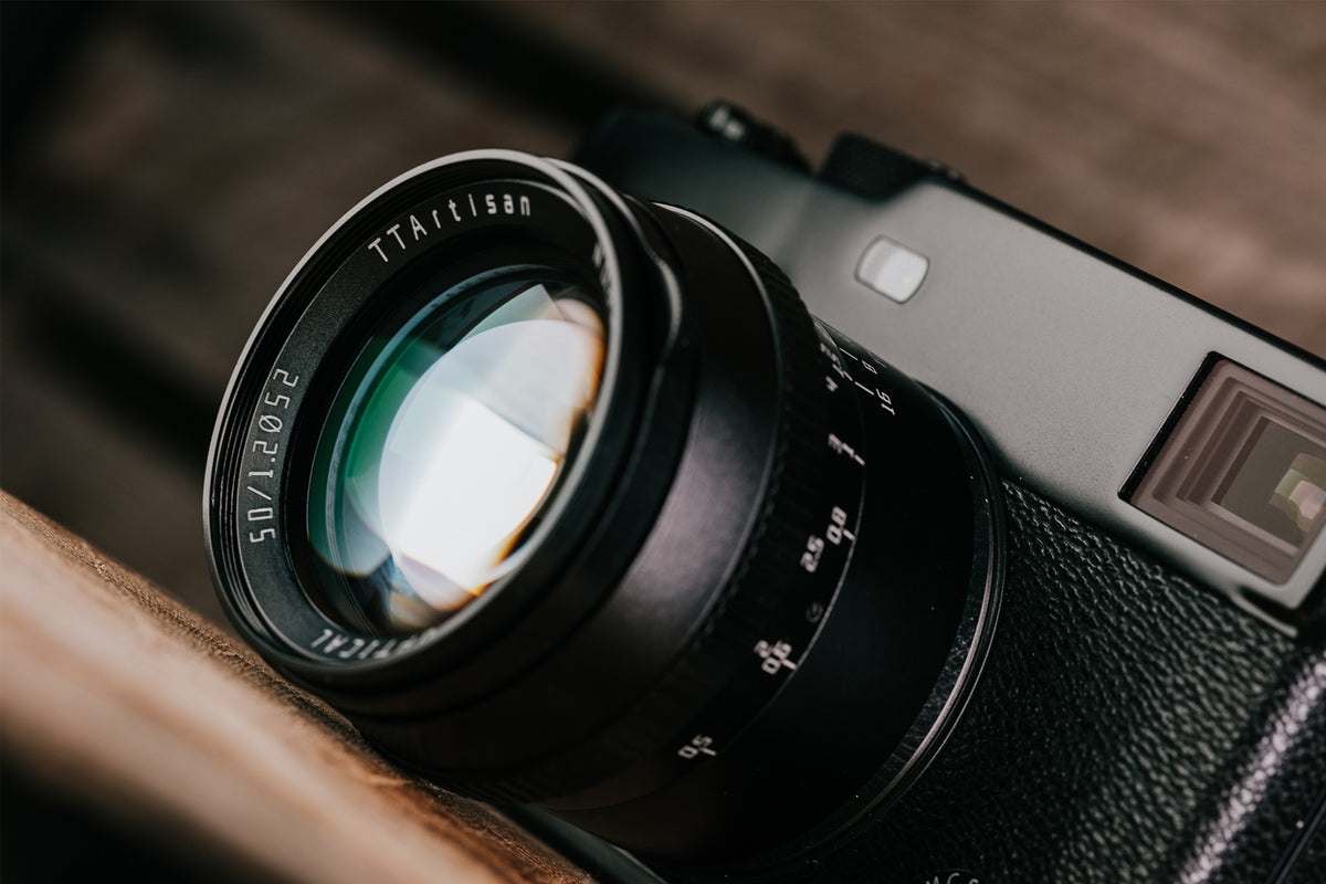 TTArtisan A06B-M 50mm f/1.2 MFT-Bajonett – manuelles Standardobjektiv – für Micro-Four-Thirds