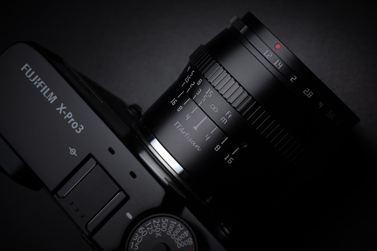 TTArtisan A06B-M 50mm f/1.2 MFT-Bajonett – manuelles Standardobjektiv – für Micro-Four-Thirds