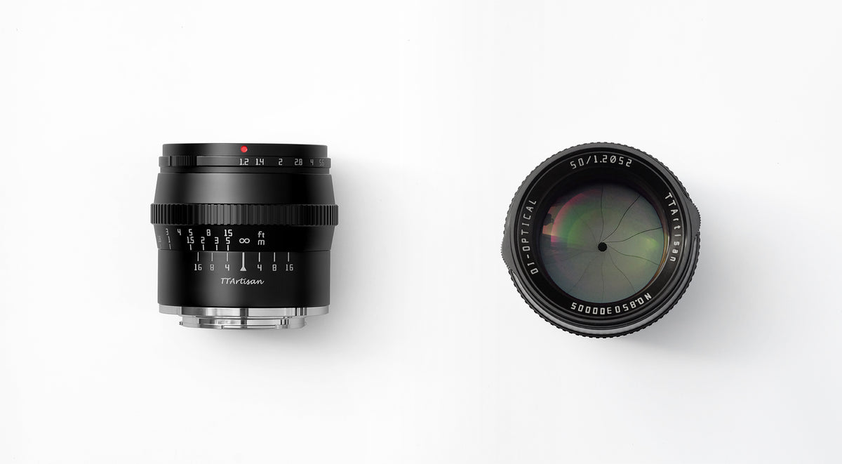 TTArtisan A06B-E 50mm f/1.2 Objektiv – Sony E-Mount – für Sony A5000, A5100, A6000 und andere