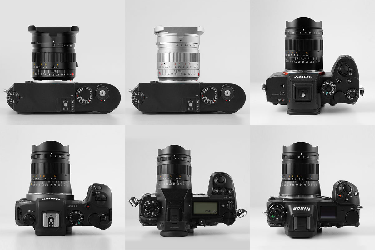 TTArtisan A03B-Z 21mm f/1.5 Objektiv – Vollformat, manuell – für Nikon Z, Z6, Z7 – Schwarz