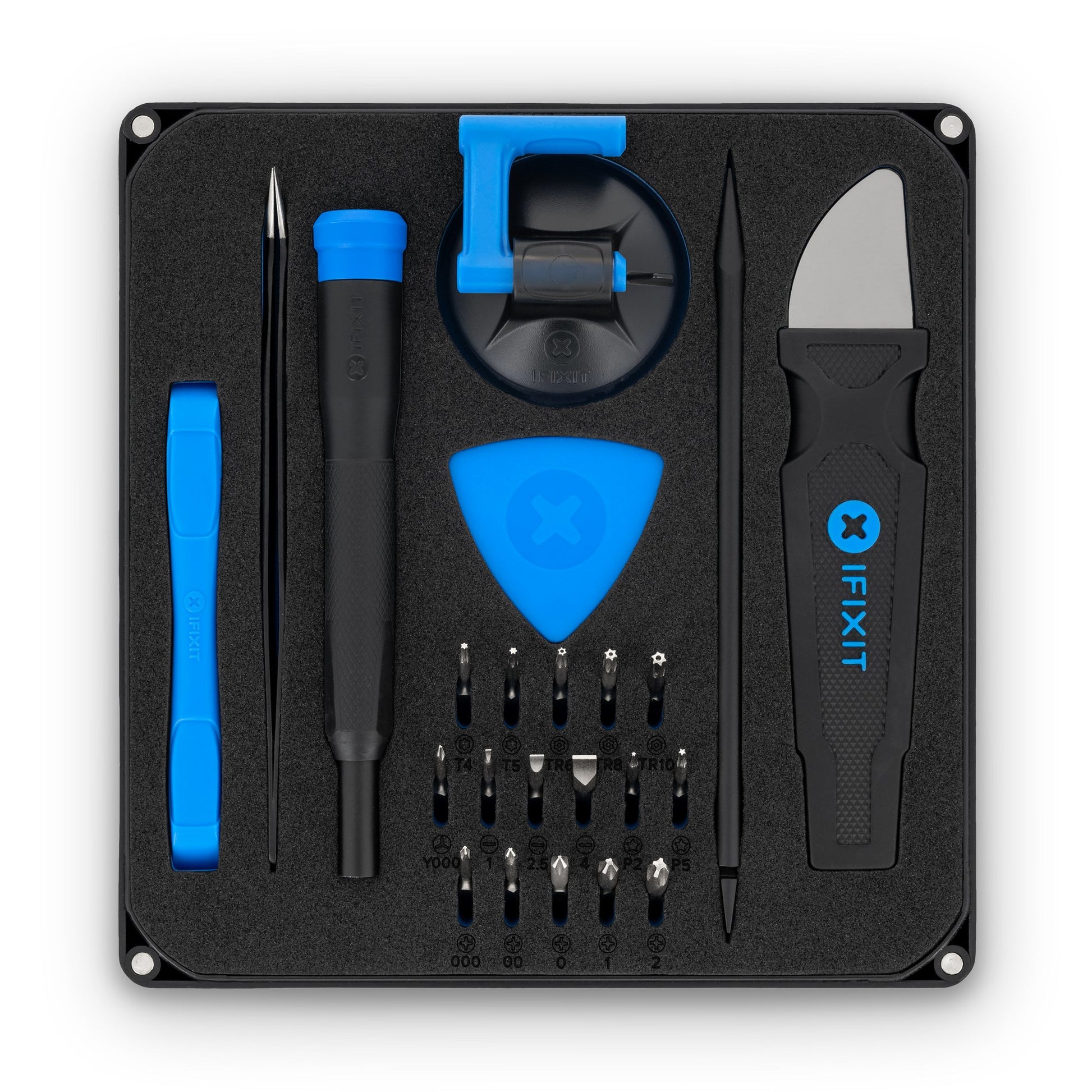 iFixit Präzisions-Schraubenzieher-Set, 16-teilig, ESD, magnetisch, Hülle IF145348