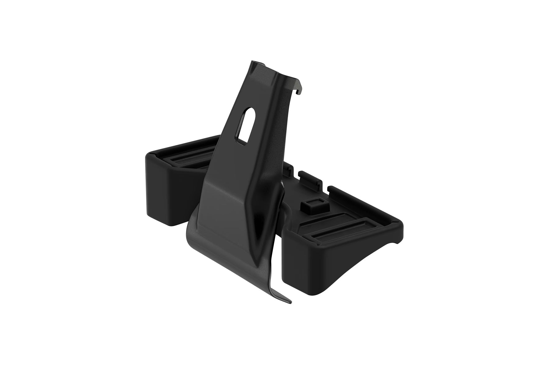 Thule Kit für Dachträger – Flush Railing – für Volkswagen Golf (Mk. VII) 2015–2019 – Schwarz – 4-teilig
