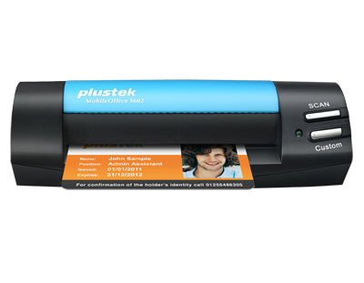 Plustek MobileOffice S602 – Mobiler Scanner, A6, USB, 1'200 dpi