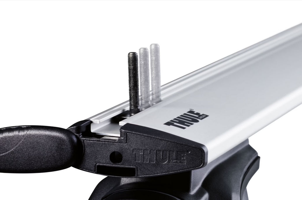 Thule Adapter-Kit für Dachträger – Fixpoint – für T-Track 24×30 mm – Schwarz, Aluminium – 4 Stk.